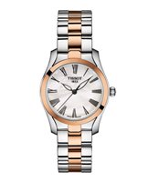 Orologio Tissot Donna T-Wave in Acciaio placcato oro rosa T1122102211301 - T1122102211301